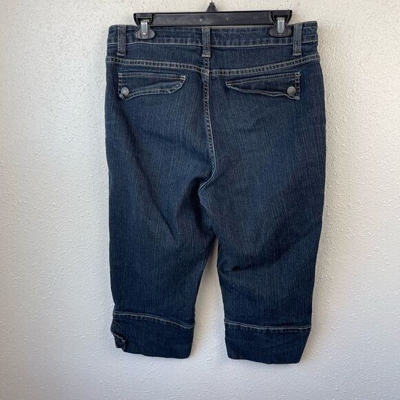 Kikit Jeans Denim Cropped Pants Size 10 EUC - Picture 4 of 5